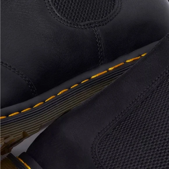 MDr. Martens 2976 GRIZZLY FLEECE LINED CHELSEA BOOTS. M 7/W 8. NEW - Picture 6 of 9